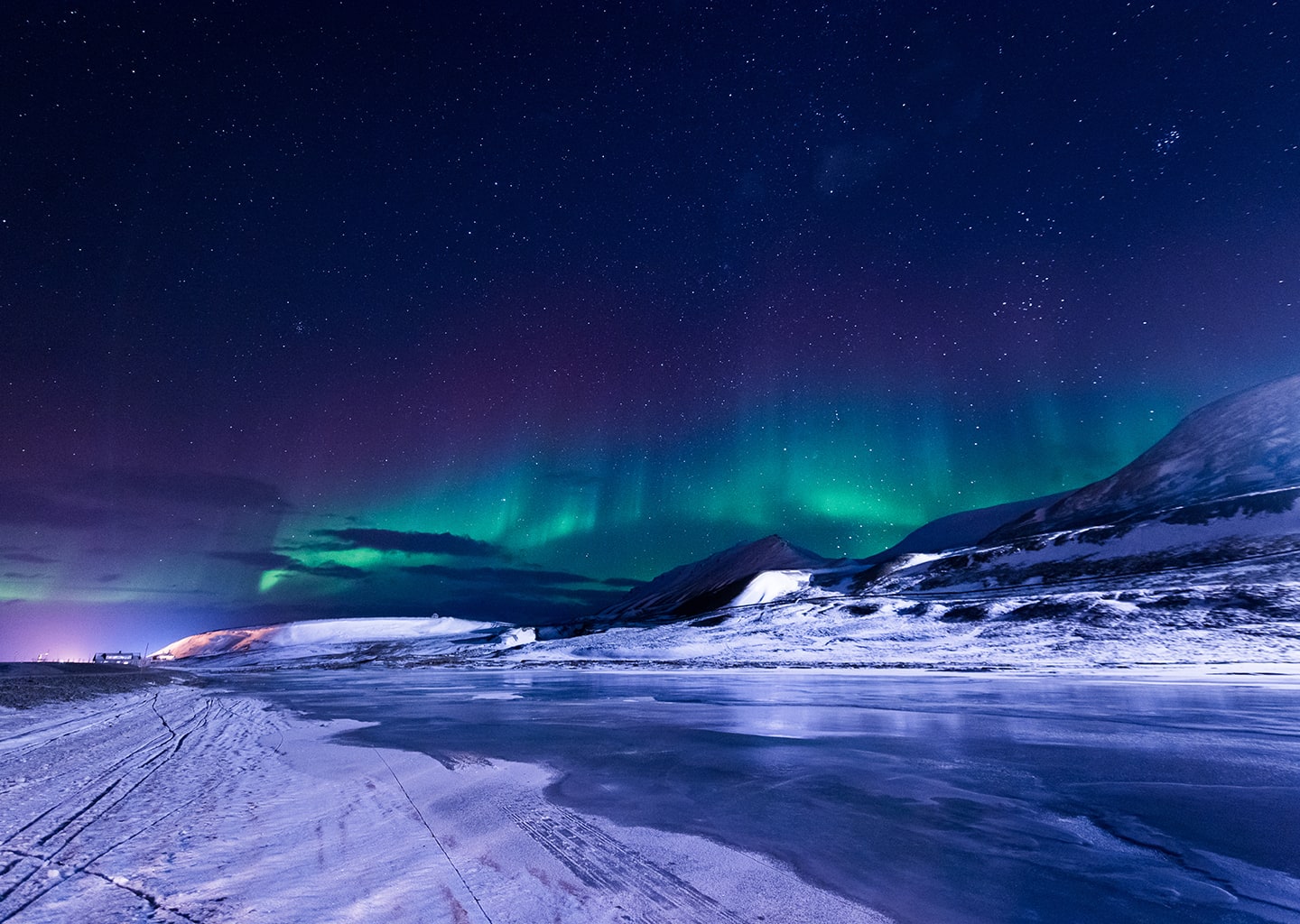 Northern lights, Svalbard